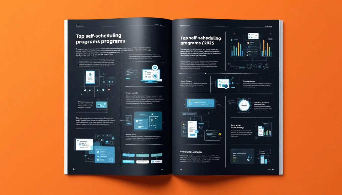 A visual comparison of top self scheduling programs available in 2025.