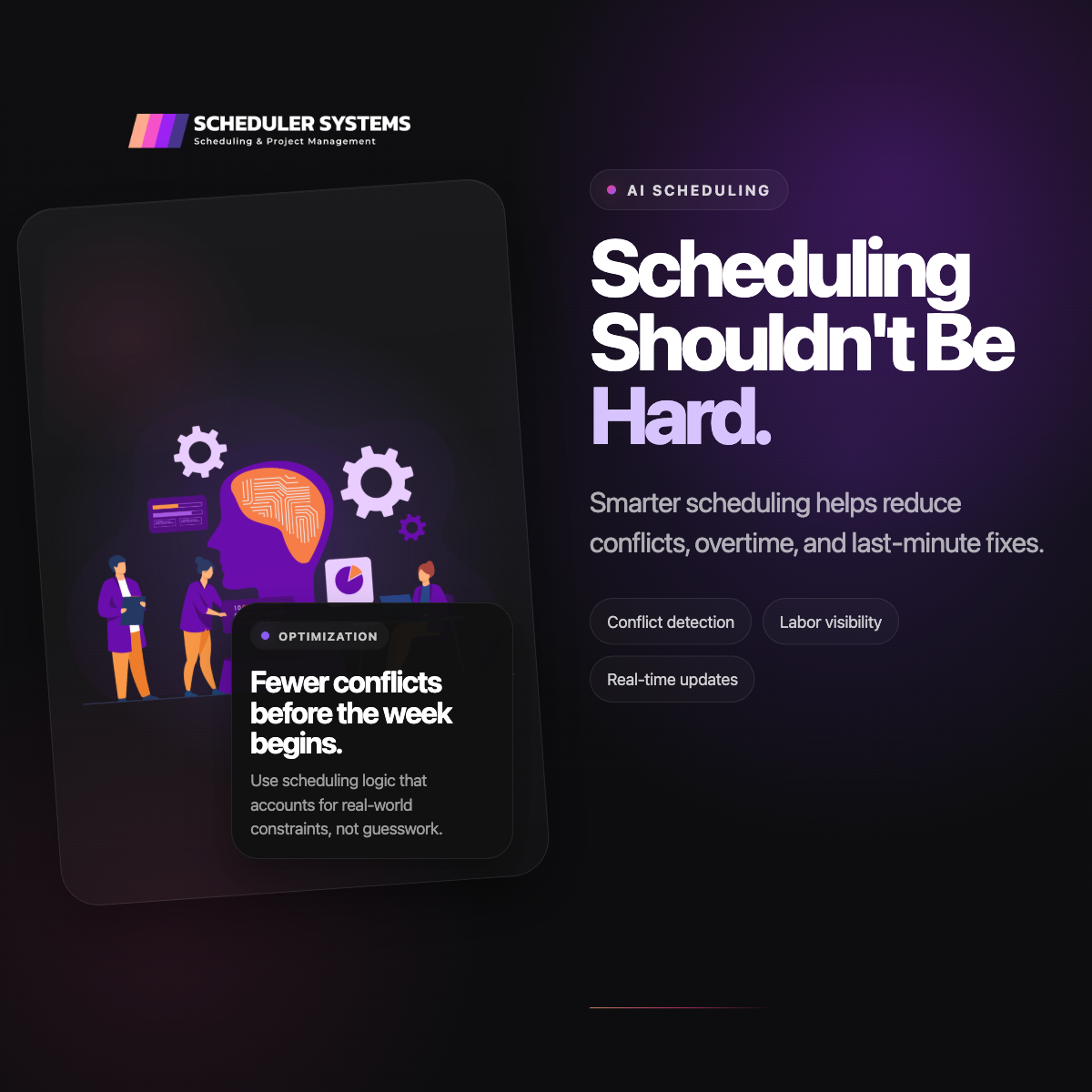 Scheduler Systems — Scheduling Shouldn't Be Hard